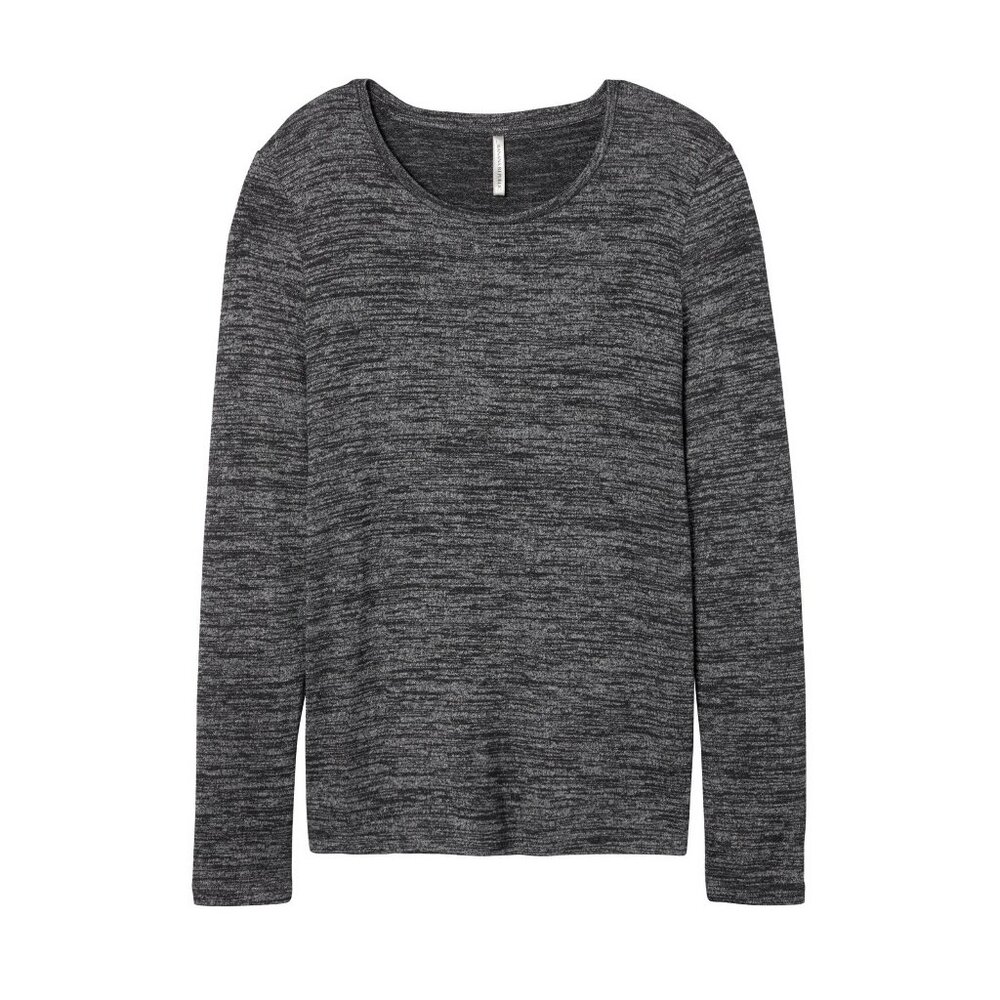 Banana Republic Luxespun Spacedye soft and flowy long-sleeve tee XL